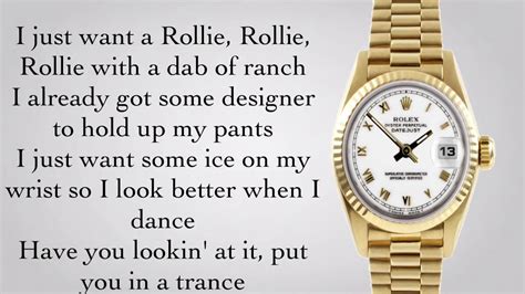 Rolex Lyrics by Ayo & Teo from the custom_album_6068194 album - including song video, artist biography, translations and more: I just wanna Rolly Rolly Rolly with a dab of ranch …